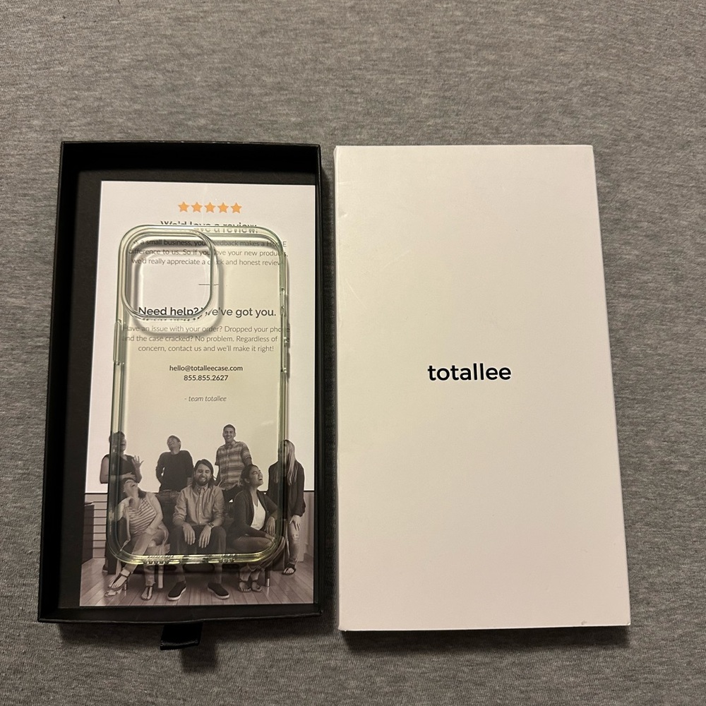 Totallee Ultra Thin Minimal iPhone 13 Pro Max Soft Case Transparent Clear